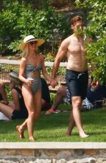 JULIANNE HOUGH in Swimsuit at Lake Front in Coeur D