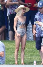 JULIANNE HOUGH in Swimsuit at Lake Front in Coeur D