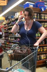 JULIETTE BINOCHE Out for Grocery Shopping in Malibu 07/04/2017