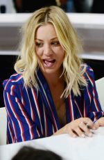 KALEY CUOCO at The Big Bang Theory Panel at Comic-con International in San Diego 07/21/2017