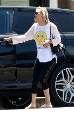 KALEY CUOCO Leaves a Nail Salon in Studio City 07/02/2017