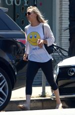 KALEY CUOCO Leaves a Nail Salon in Studio City 07/02/2017