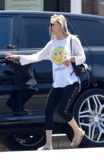 KALEY CUOCO Leaves a Nail Salon in Studio City 07/02/2017