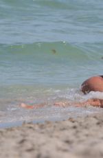 KARA DEL TORO in Bikinis on the Set of a Photoshoot at a Beach in Miami 07/24/2017