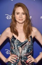 KAREN GILLAN at Disney