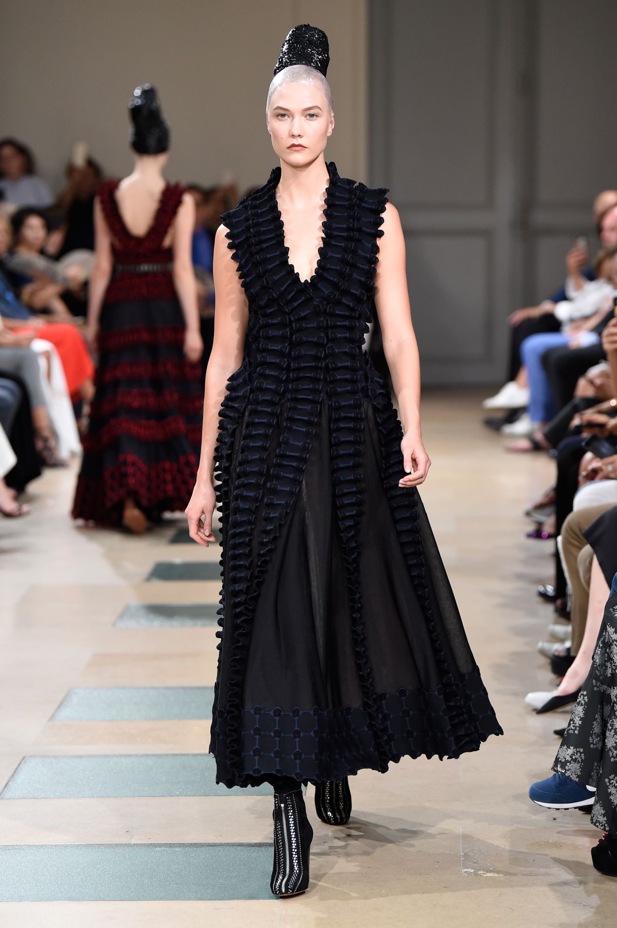 KARLIE KLOSS at Azzedine Alaia Runway Show at Haute Couture Fashion ...