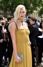 KARLIE KLOSS at Christian Dior Fashion Show in Paris 07/03/2017