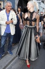 KARLIE KLOSS Leaves Azzedine Alaia Fashion Show in Paris 07/05/2017