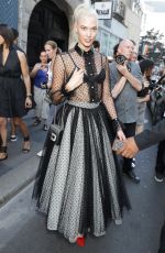 KARLIE KLOSS Leaves Azzedine Alaia Fashion Show in Paris 07/05/2017