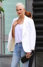 KARLIE KLOSS on the Set of a Commercial in New York 07/20/2017