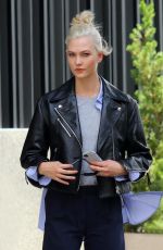 KARLIE KLOSS on the Set of a Photoshoot in New York 07/23/2017