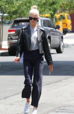 KARLIE KLOSS on the Set of a Photoshoot in New York 07/23/2017