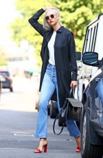 KARLIE KLOSS Out and About in New York 07/19/2017