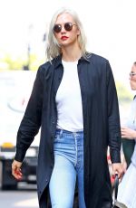 KARLIE KLOSS Out and About in New York 07/19/2017