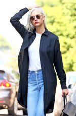 KARLIE KLOSS Out and About in New York 07/19/2017