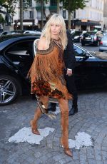 KAROLINA KURKOVA at Vogue Party at Paris Fashion Week 07/04/2017