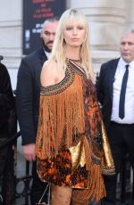 KAROLINA KURKOVA at Vogue Party at Paris Fashion Week 07/04/2017