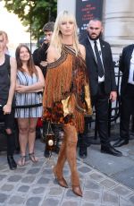 KAROLINA KURKOVA at Vogue Party at Paris Fashion Week 07/04/2017