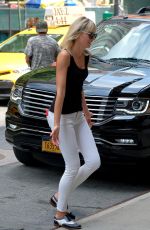 KAROLINA KURKOVA Out and About in New York 07/20/2017