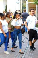 KARREUCHE TRAN Shopping at The Grove in West Hollywood 07/16/2017