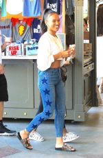 KARREUCHE TRAN Shopping at The Grove in West Hollywood 07/16/2017