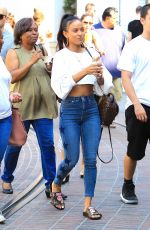 KARREUCHE TRAN Shopping at The Grove in West Hollywood 07/16/2017