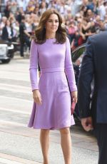 KATE MIDDLETON Arrives at Maritime Museum in Hamburg 07/21/2017