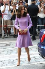 KATE MIDDLETON Arrives at Maritime Museum in Hamburg 07/21/2017