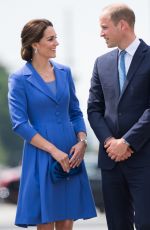 KATE MIDDLETON at Brandenburg Gate in Berlin 07/19/2017