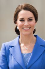 KATE MIDDLETON at Brandenburg Gate in Berlin 07/19/2017