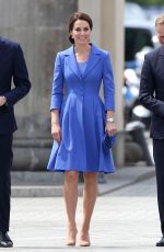 KATE MIDDLETON at Brandenburg Gate in Berlin 07/19/2017