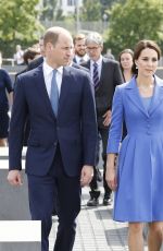 KATE MIDDLETON at Holocaust Memorial in Berlin 07/19/2017