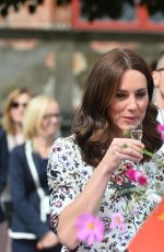 KATE MIDDLETON at Long Market in Gdansk 07/18/2017