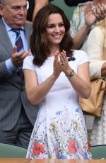 KATE MIDDLETON at Mens Singles Final at Wimbledon Tennis Championships in London 07/16/2017