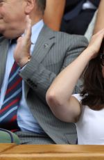 KATE MIDDLETON at Mens Singles Final at Wimbledon Tennis Championships in London 07/16/2017