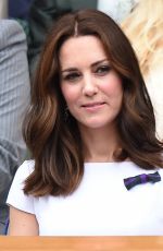 KATE MIDDLETON at Mens Singles Final at Wimbledon Tennis Championships in London 07/16/2017