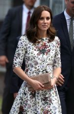 KATE MIDDLETON at Stutthof Concentration Camp in Gdansk 07/18/2017