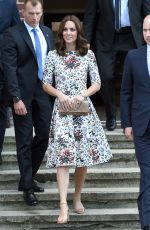 KATE MIDDLETON at Stutthof Concentration Camp in Gdansk 07/18/2017