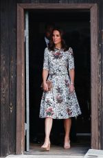 KATE MIDDLETON at Stutthof Concentration Camp in Gdansk 07/18/2017