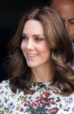 KATE MIDDLETON at Stutthof Concentration Camp in Gdansk 07/18/2017