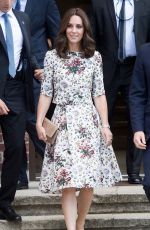 KATE MIDDLETON at Stutthof Concentration Camp in Gdansk 07/18/2017