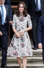 KATE MIDDLETON at Stutthof Concentration Camp in Gdansk 07/18/2017