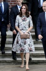 KATE MIDDLETON at Stutthof Concentration Camp in Gdansk 07/18/2017