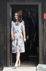KATE MIDDLETON at Stutthof Concentration Camp in Gdansk 07/18/2017