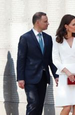 KATE MIDDLETON at Warsaw Rising Museum in Warsaw 07/17/2017