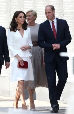 KATE MIDDLETON at Warsaw Rising Museum in Warsaw 07/17/2017