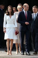 KATE MIDDLETON at Warsaw Rising Museum in Warsaw 07/17/2017