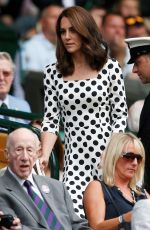 KATE MIDDLETON at Wimbledon Championships in London 07/03/2017