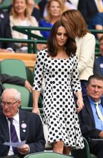 KATE MIDDLETON at Wimbledon Championships in London 07/03/2017