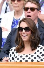 KATE MIDDLETON at Wimbledon Championships in London 07/03/2017